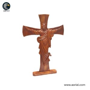 Wood Crucifix – Jesus Figure Cross